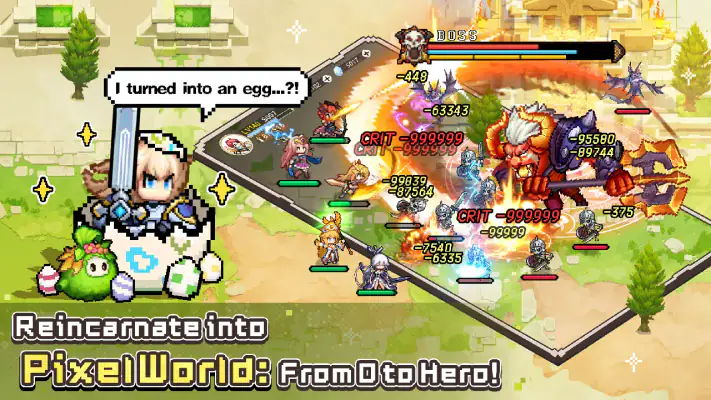Zero to Hero: Pixel Saga screenshot 1