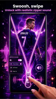 Zipper Lock Screen Customizer screenshot 4