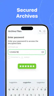ZipSafe アーカイバー & エクストラクター screenshot 3