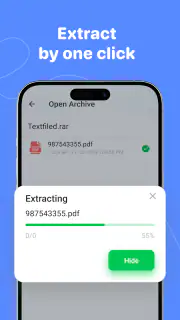 ZipSafe アーカイバー & エクストラクター screenshot 4