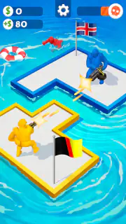 いかだ戦争：クレージーな海のバトル screenshot 3