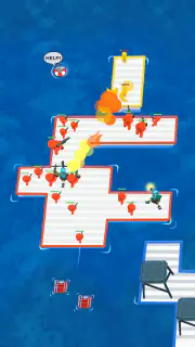 いかだ戦争：クレージーな海のバトル screenshot 6