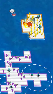 いかだ戦争：クレージーな海のバトル screenshot 8