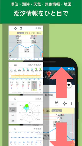 しおさい-潮見表／天気予報 screenshot 1