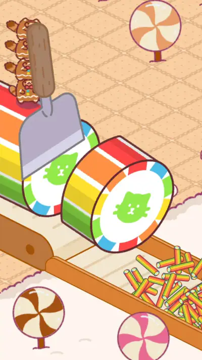 ねこのキッチン: かわいい料理ゲーム screenshot 1