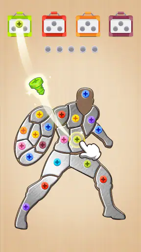 ねじねじパズル screenshot 1