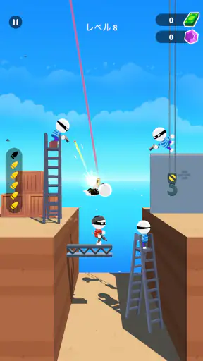 アクションゲーム (Johnny Trigger) screenshot 1