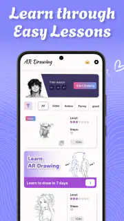 アニメスケッチを描く screenshot 5