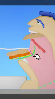イーティング・シミュレーター: 食べ物パズル screenshot 3