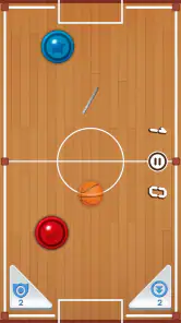 エアホッケーチャレンジ screenshot