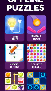 100+オフラインゲーム 暇つぶし 楽しい ミニパズルボード screenshot