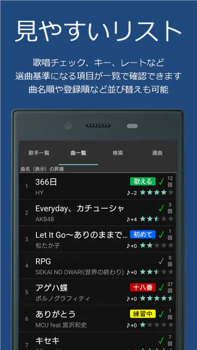 カラオケメモ screenshot 1
