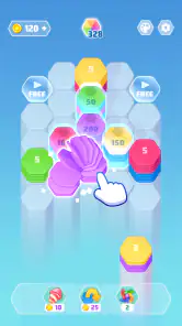 カラースライドパズル screenshot
