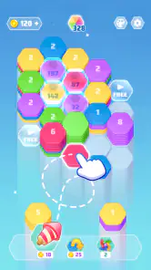 カラースライドパズル screenshot