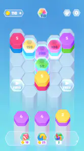 カラースライドパズル screenshot