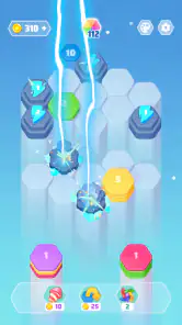カラースライドパズル screenshot