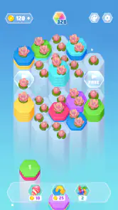 カラースライドパズル screenshot