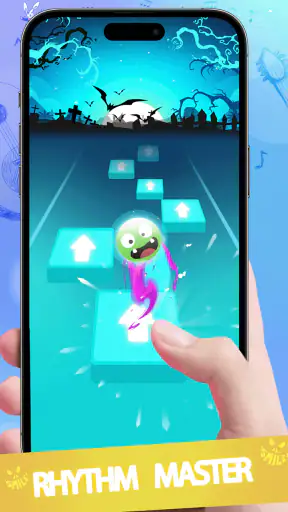 カラーダンスホップビート音楽ゲーム screenshot 1