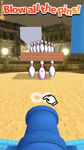 キャノンボウリング: ストライクアクション screenshot 1