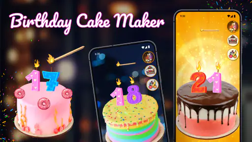 ケーキメーカー: ハッピーバースデー screenshot