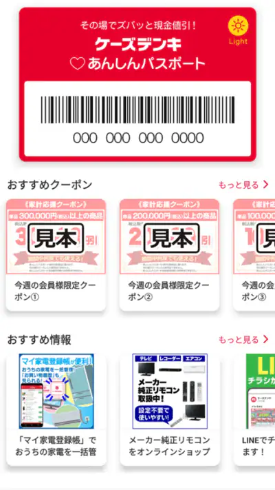 ケーズデンキあんしんパスポート screenshot 1