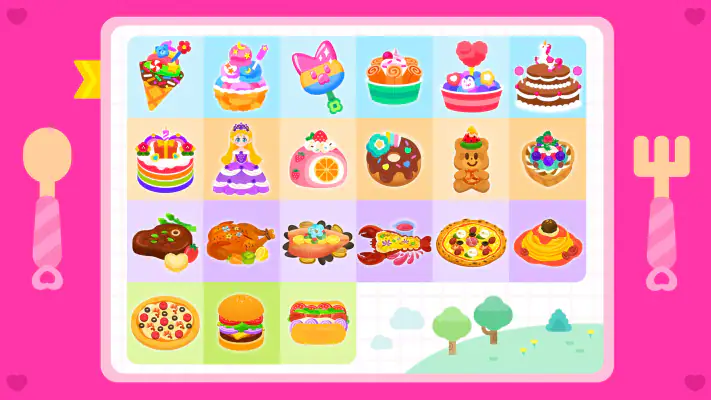 ココビ　お料理遊び screenshot 1