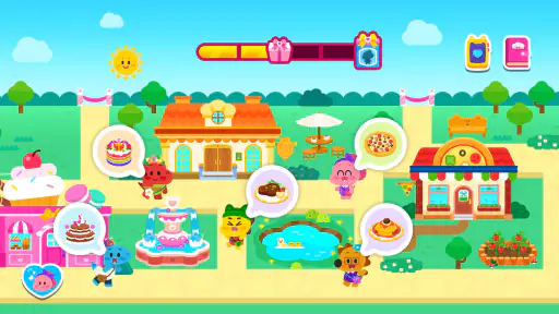 ココビ　お料理遊び screenshot 2