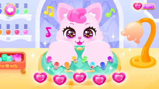 ココビ 赤ちゃん動物のお世話 - いぬ、おしゃれ screenshot 3