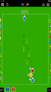コーチ戦術的なボード-サッカー screenshot
