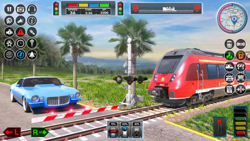 シティトレインゲーム3Dトレインゲーム screenshot 4