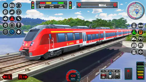 シティトレインゲーム3Dトレインゲーム screenshot 8
