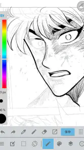 ジャンプPAINT by MediBang screenshot