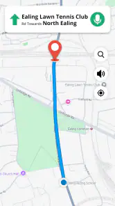 ストリートビューの地図とナビゲーション screenshot