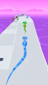 スネークランレース：ランニングゲーム screenshot