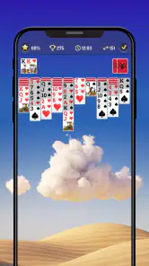 スパイダーソリティ Solitaire アカードゲーム screenshot