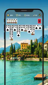 スパイダーソリティ Solitaire アカードゲーム screenshot