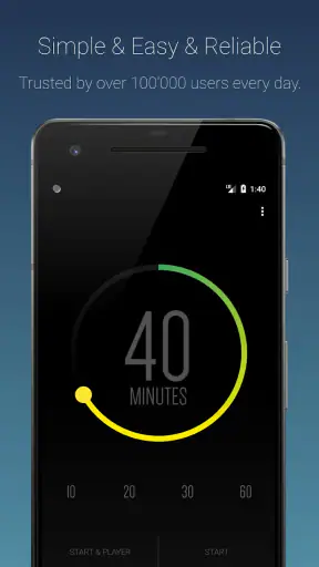 スリープタイマー (Sleep Timer) screenshot 1