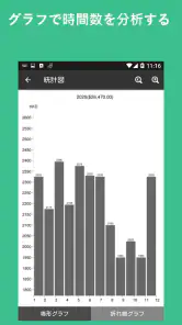 タイムシート - タイムカード - 勤務時間 - 業務日誌 screenshot