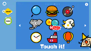 タッチカード　子供・幼児向けミニゲーム満載！知育アプリ screenshot 1