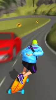 ダウンヒルレーサー (Downhill Racer) screenshot 4