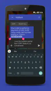 テキスト SMS screenshot