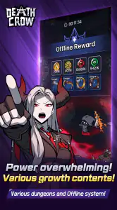 デスクロウ育成：放置系RPG screenshot