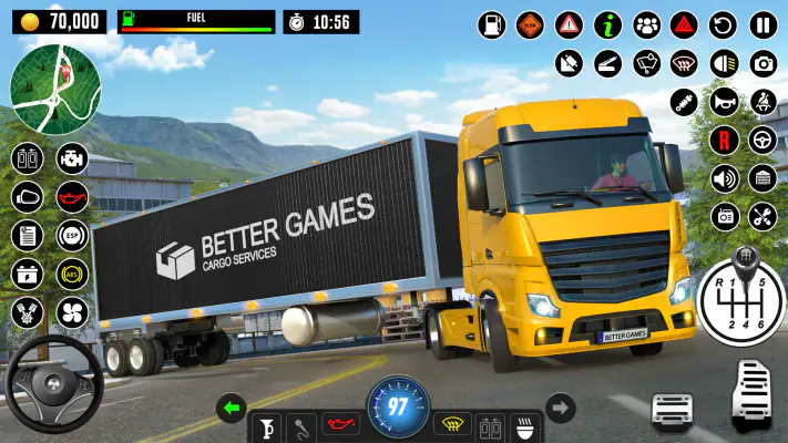トラック ゲーム - 運転 学校 screenshot 1