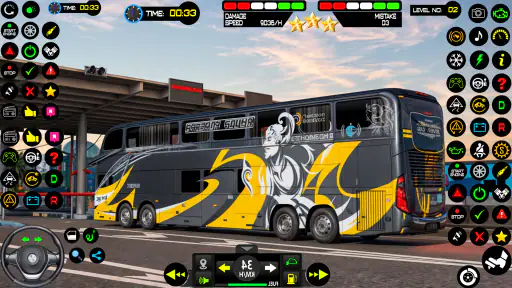 バス シミュレーター コーチ バス ゲーム screenshot