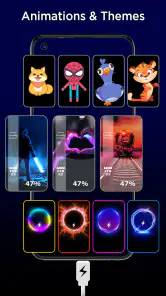 バッテリー充電アニメーション screenshot