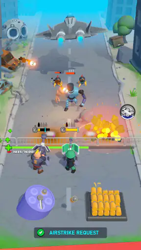 バレットヒーローズ: タワーディフェンス RPG screenshot 1