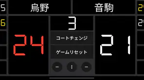 バレーボール スコアボード screenshot 1