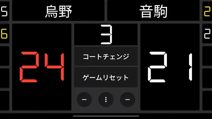 バレーボール スコアボード screenshot 1