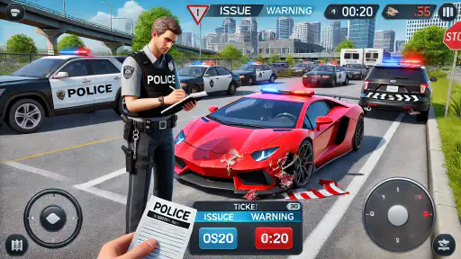 パトカーのゲーム: 警察官ゲーム screenshot