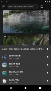 ビデオダウンローダーPro screenshot